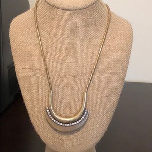 Chloe & Isabel Gold Adjustable HorseShoe Necklace